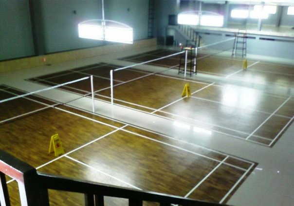 Biaya Lantai Kayu untuk Lapangan Badminton  Kios Parquet